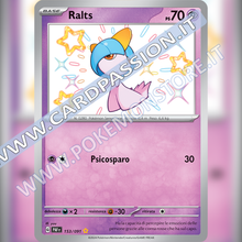 153/091 Ralts Shiny | Destino di Paldea