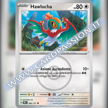 089/131 Hawlucha Poke Ball Reverse | Evoluzioni Prismatiche