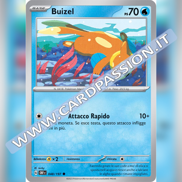 048/197 Buizel | Ossidiana Infuocata
