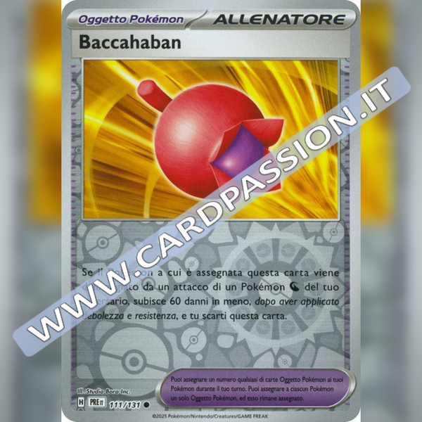 111/131 Baccahaban Reverse | Evoluzioni Prismatiche
