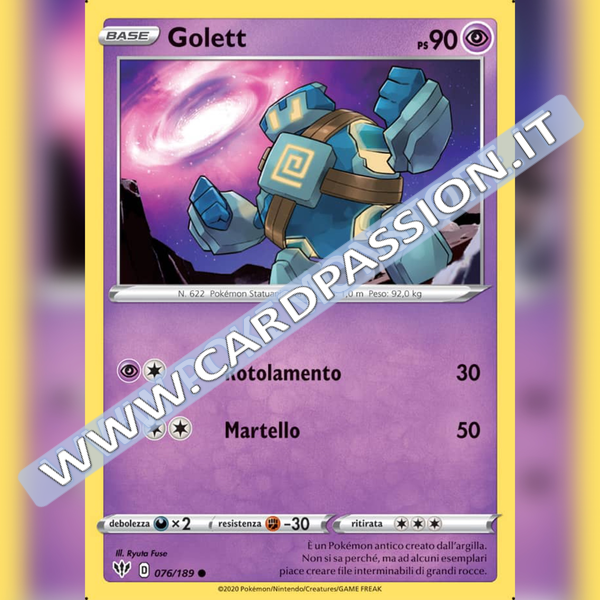 076/189 Golett Comune | Fiamme Oscure - Card Passion