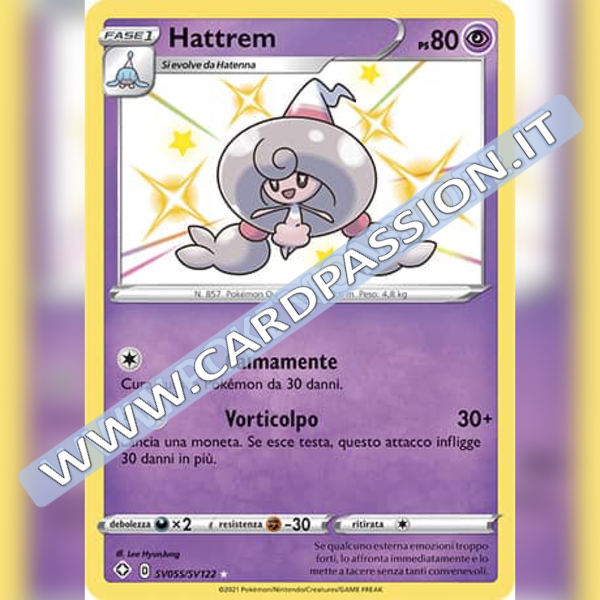 SV055/SV122 Hattrem Baby Shiny | Destino Splendente - Card Passion