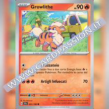 031/198 Growlithe | Scarlatto e Violetto