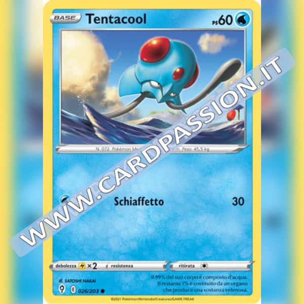 026/203 Tentacool | Evoluzioni Eteree - Card Passion