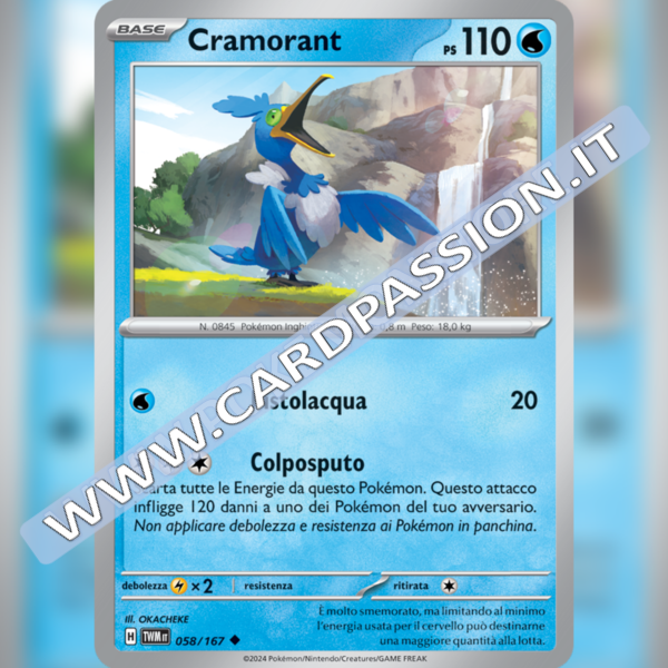 058/167 Cramorant | Crepuscolo Mascherato