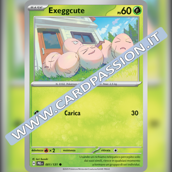 001/131 Exeggcute | Evoluzioni Prismatiche