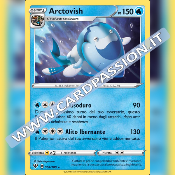 054/189 Arctovish Rara | Fiamme Oscure - Card Passion