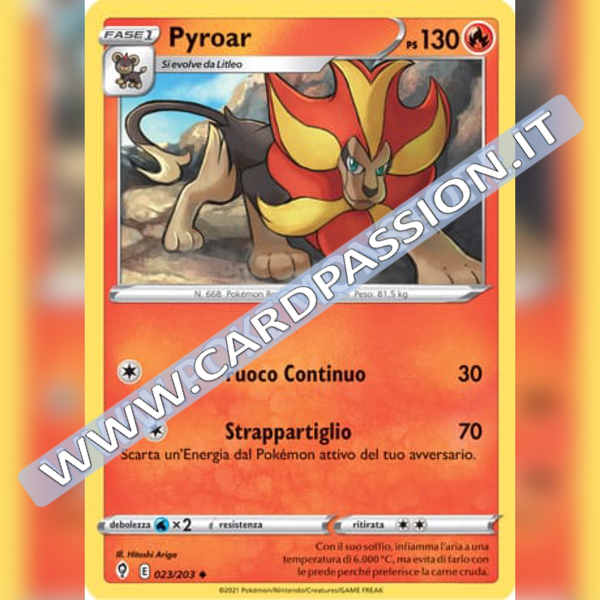 023/203 Pyroar | Evoluzioni Eteree - Card Passion