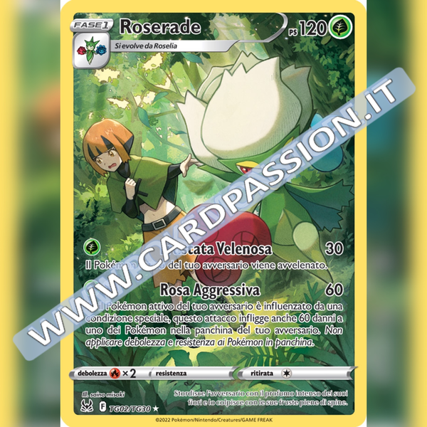 TG02/TG30 Roserade | Origine Perduta - Card Passion
