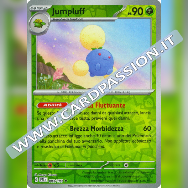 003/193 Jumpluff Reverse | Evoluzioni a Paldea
