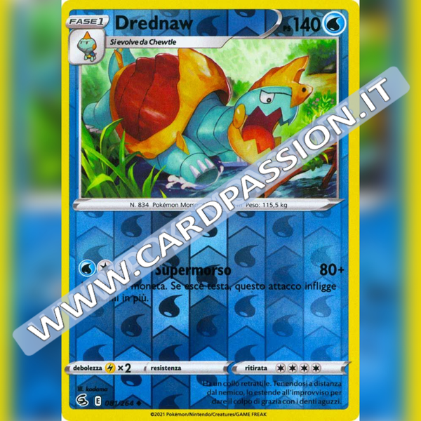 081/264 Drednaw Reverse | Colpo Fusione - Card Passion