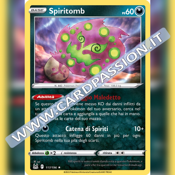 117/196 Spiritomb | Origine Perduta - Card Passion