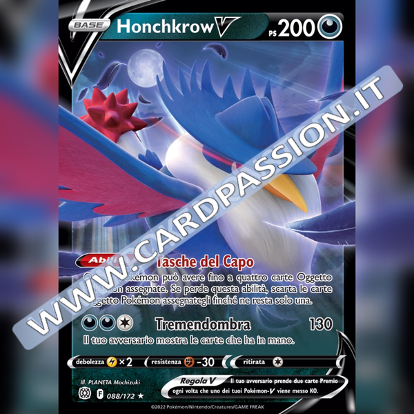 088/172 Honchkrow V | Astri Lucenti - Card Passion
