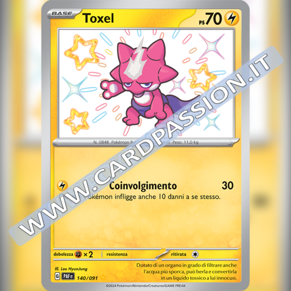 140/091 Toxel Shiny | Destino di Paldea