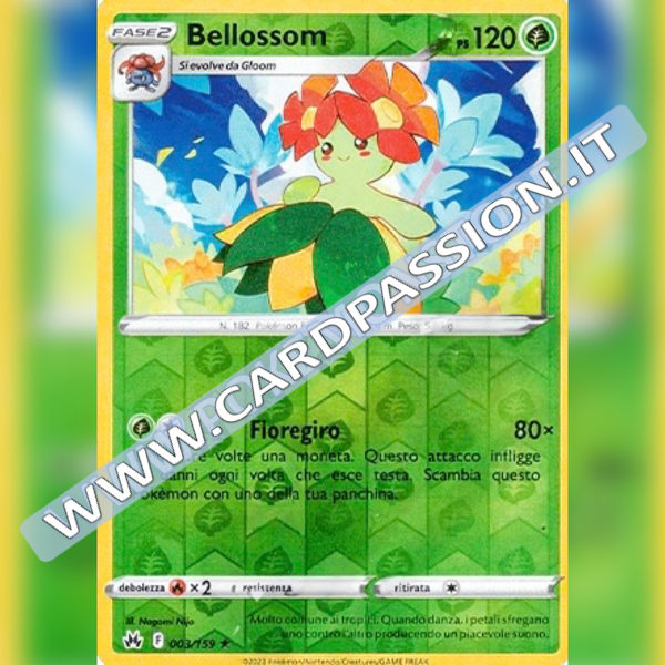 003/159 Bellossom Reverse | Zenit Regale