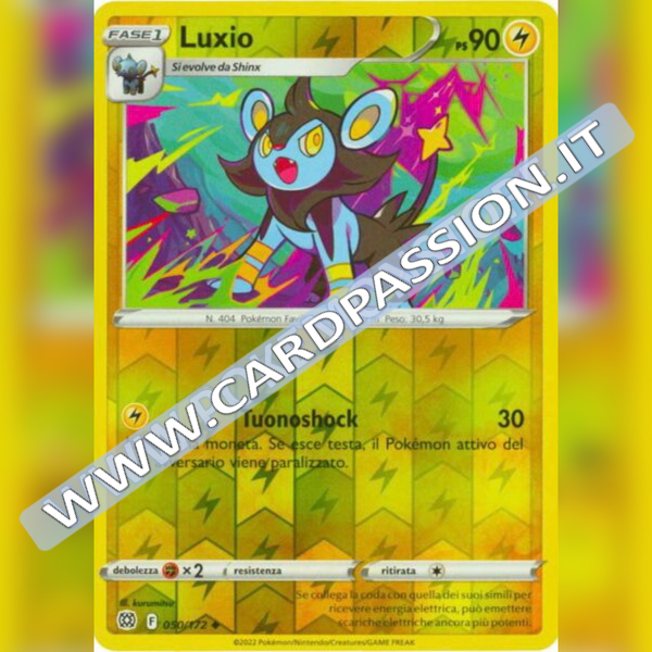 050/172 Luxio Reverse | Astri Lucenti - Card Passion
