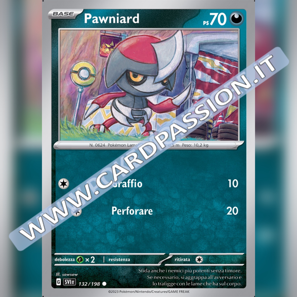 132/198 Pawniard | Scarlatto e Violetto