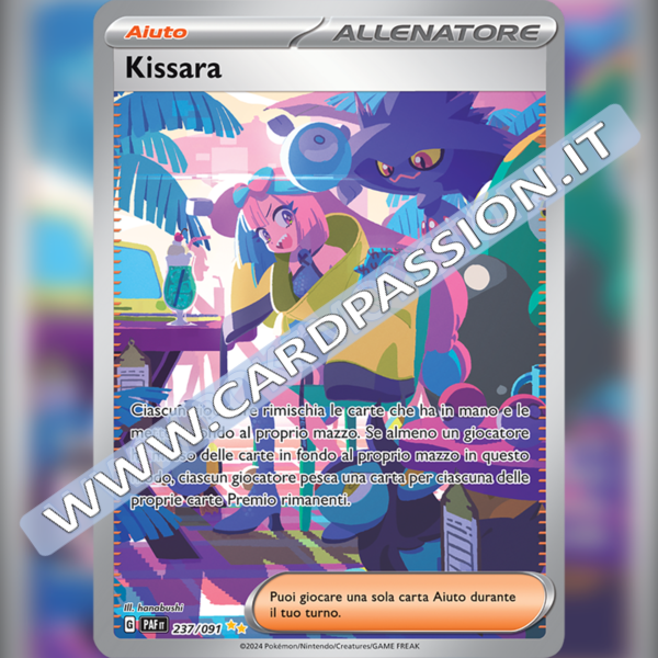 237/091 Kissara (Alternative Art) | Destino di Paldea