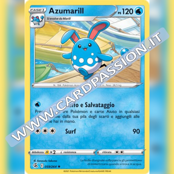 059/264 Azumarill | Colpo Fusione - Card Passion