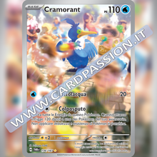 176/167 Cramorant Illustrazione Rara | Crepuscolo Mascherato