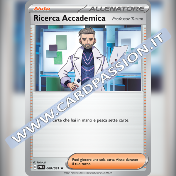 088/091 Ricerca Accademica Holo (Professor Turum) | Destino di Paldea