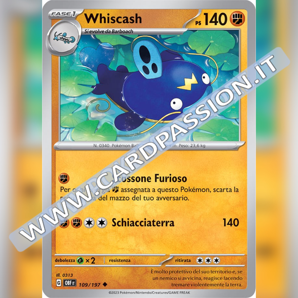 109/197 Whiscash | Ossidiana Infuocata