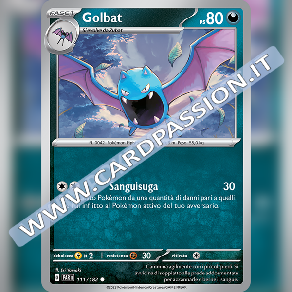 111/182 Golbat | Paradosso Temporale