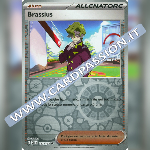187/197 Brassius Reverse | Ossidiana Infuocata