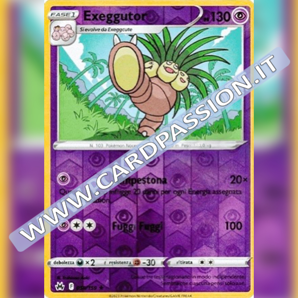 058/159 Exeggutor Reverse | Zenit Regale