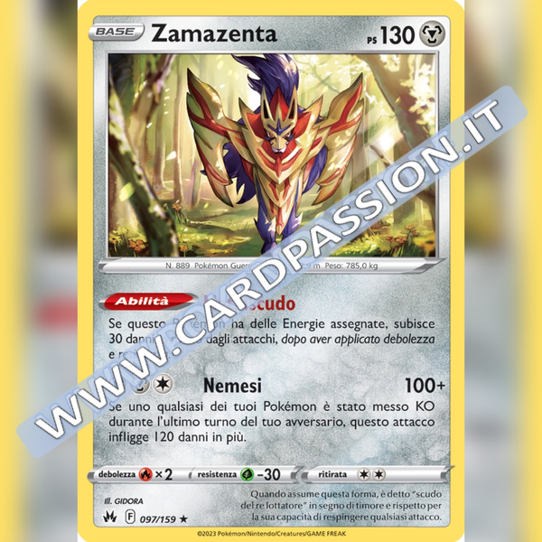 097/159 Zamazenta Holo | Zenit Regale