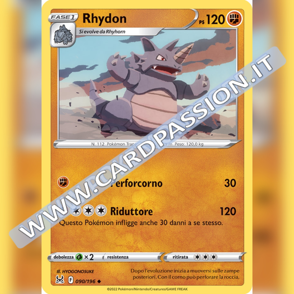 090/196 Rhydon | Origine Perduta - Card Passion