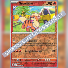 031/198 Growlithe Reverse | Scarlatto e Violetto