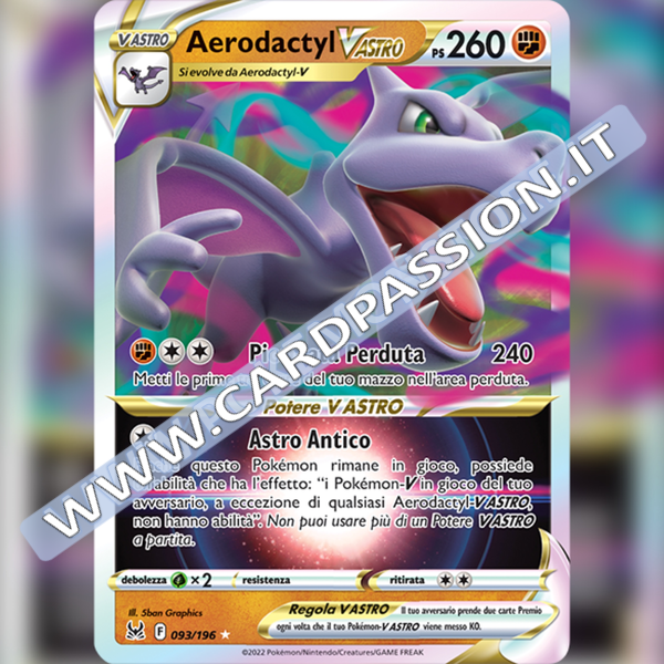 093/196 Aerodactyl VAstro | Origine Perduta - Card Passion