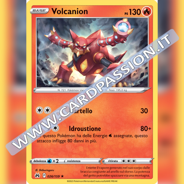 026/159 Volcanion Holo | Zenit Regale