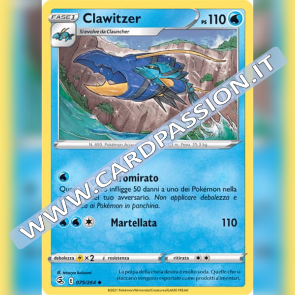 075/264 Clawitzer | Colpo Fusione - Card Passion
