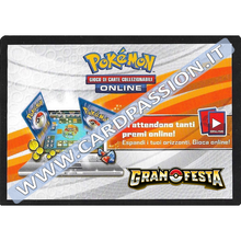 ★ Gran Festa | Codici Pokémon GCC Online - Card Passion