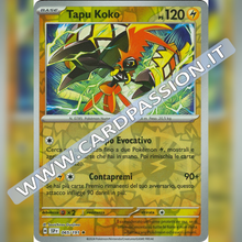 065/191 Tapu Koko Reverse | Scintille Folgoranti