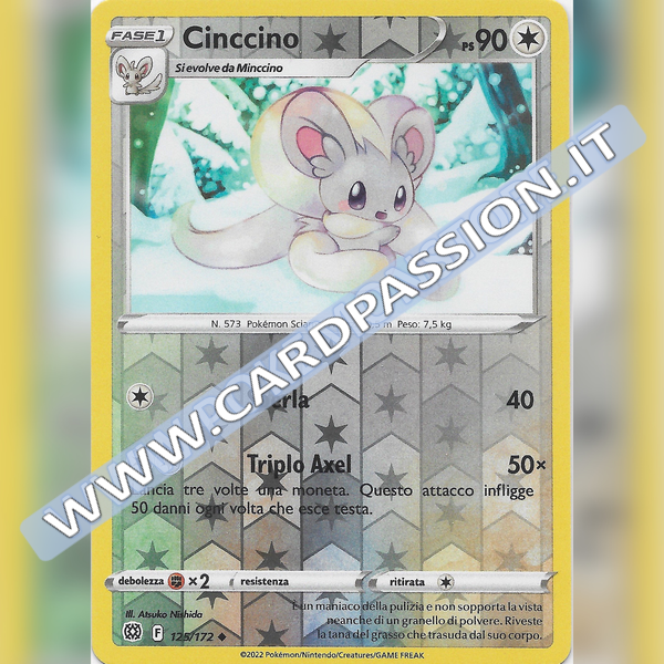 125/172 Cinccino Reverse | Astri Lucenti - Card Passion