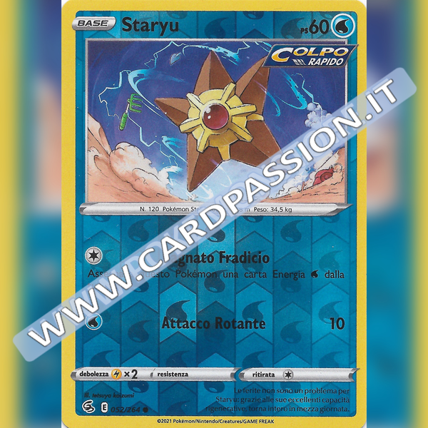 052/264 Staryu Reverse | Colpo Fusione - Card Passion