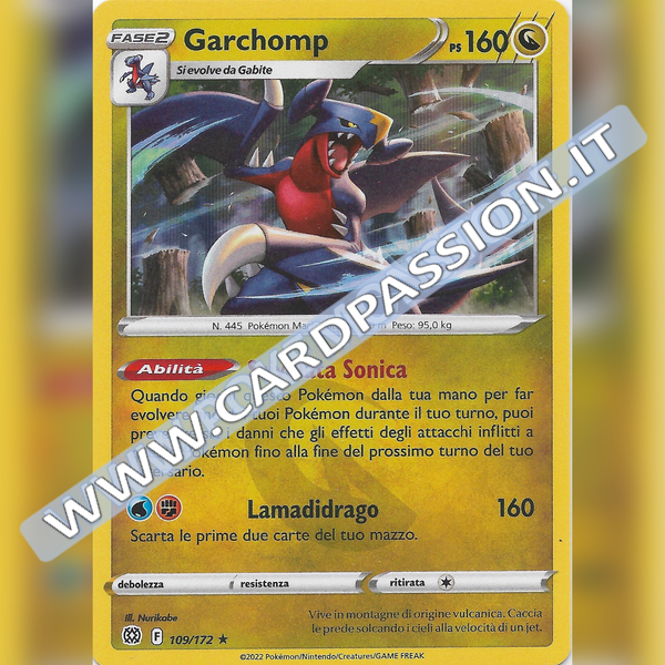 109/172 Garchomp Holo | Astri Lucenti - Card Passion