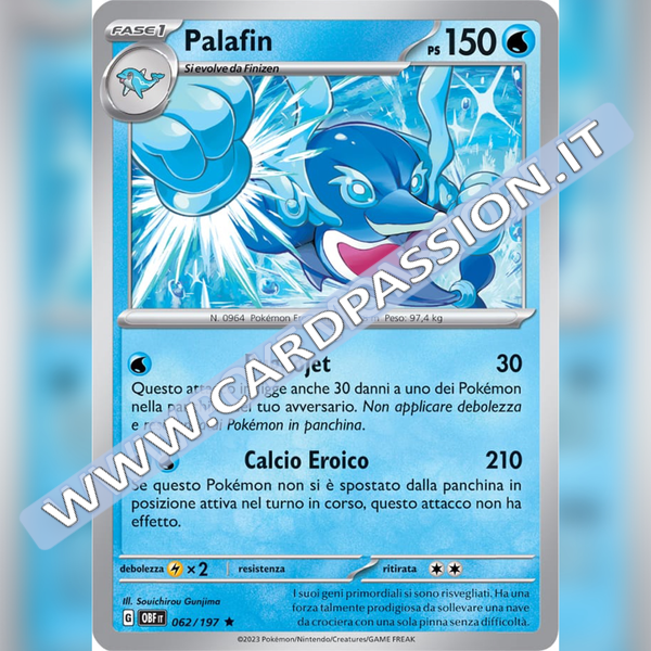 062/197 Palafin Holo | Ossidiana Infuocata