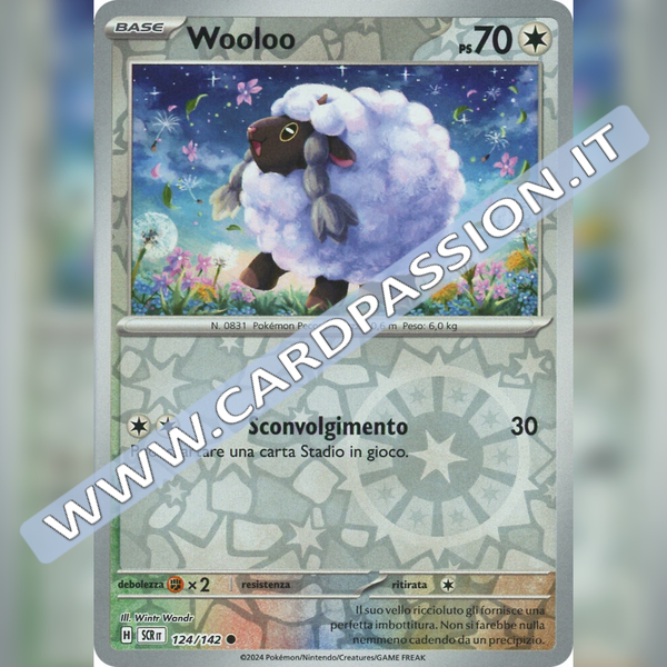 124/142 Wooloo Reverse | Corona Astrale