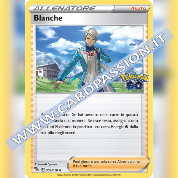 064/078 Blanche Non Comune | Pokemon GO - Card Passion