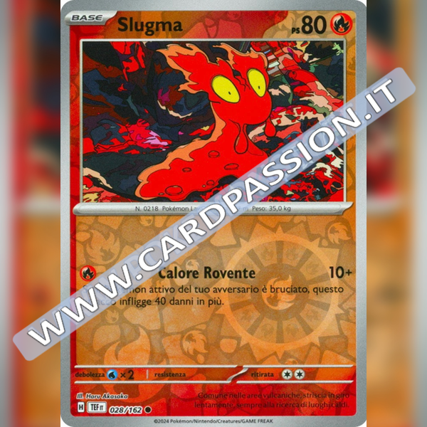 028/162 Slugma Reverse | Cronoforze