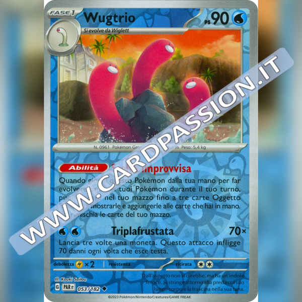 053/182 Wugtrio Reverse | Paradosso Temporale