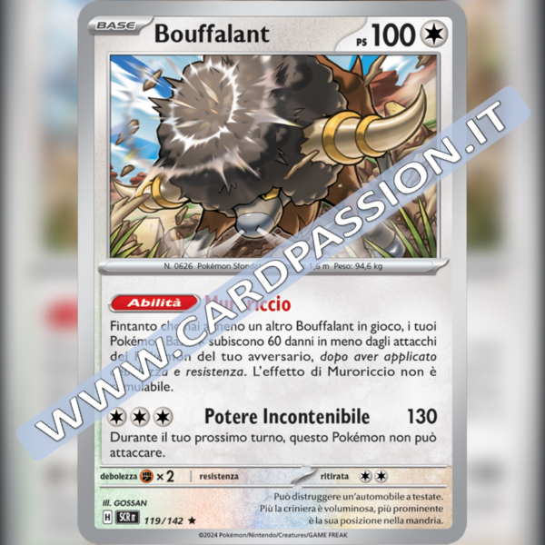 119/142 Bouffalant Holo | Corona Astrale