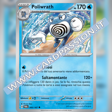 043/167 Poliwrath | Crepuscolo Mascherato