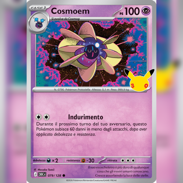 079/128 Cosmoem Holo | 30esimo Anniversario