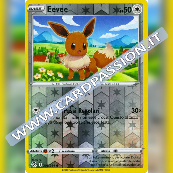 205/264 Eevee Reverse | Colpo Fusione - Card Passion
