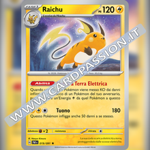 019/091 Raichu Holo | Destino di Paldea
